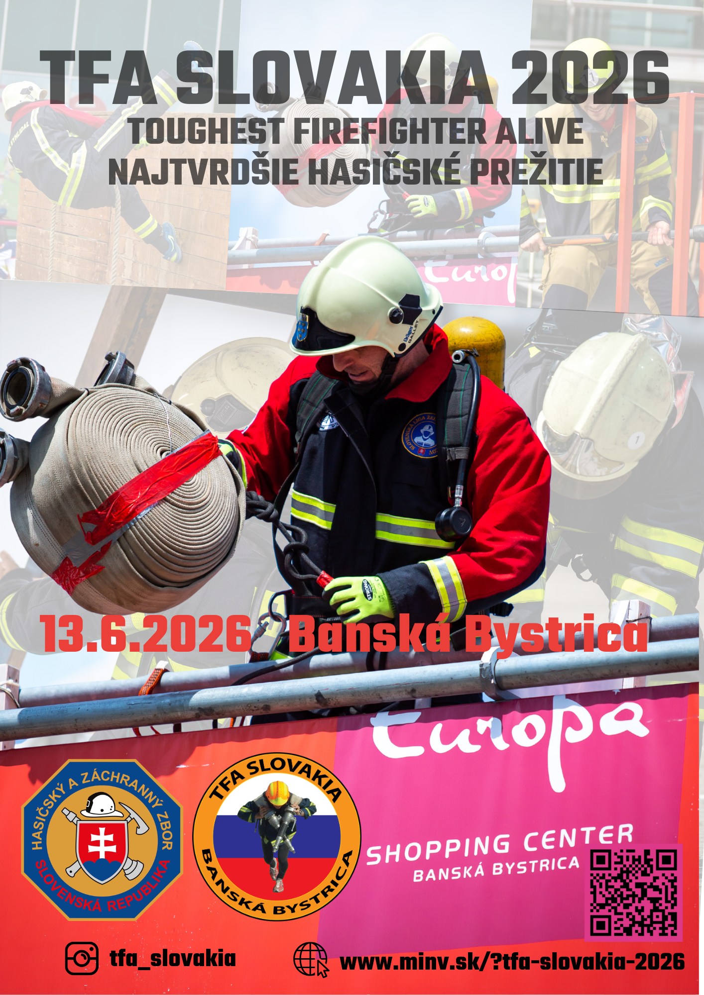TFA SLOVAKIA 2026 TOUGHEST FIREFIGHTER ALIVE NAJTVRDŠIE HASIČSKÉ PREŽITIE